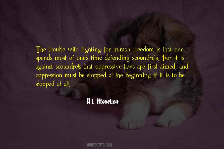 Human Freedom Quotes #1863173