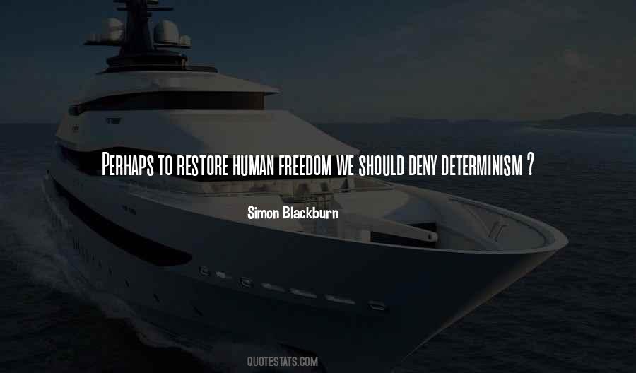 Human Freedom Quotes #801244