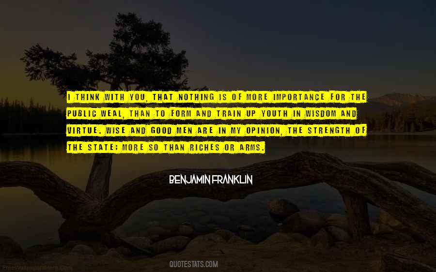 To Form An Opinion Quotes #184800