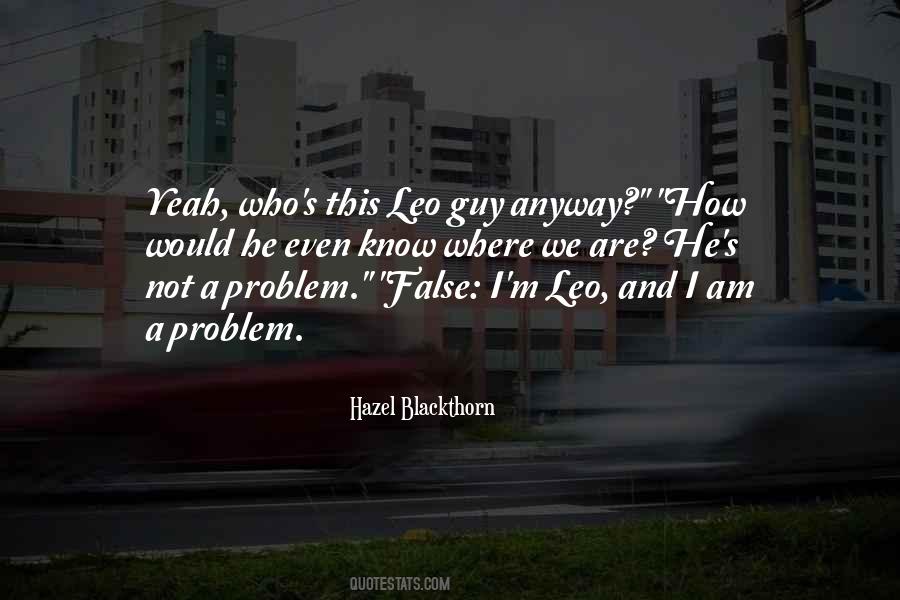 Blackthorn Quotes #1627153