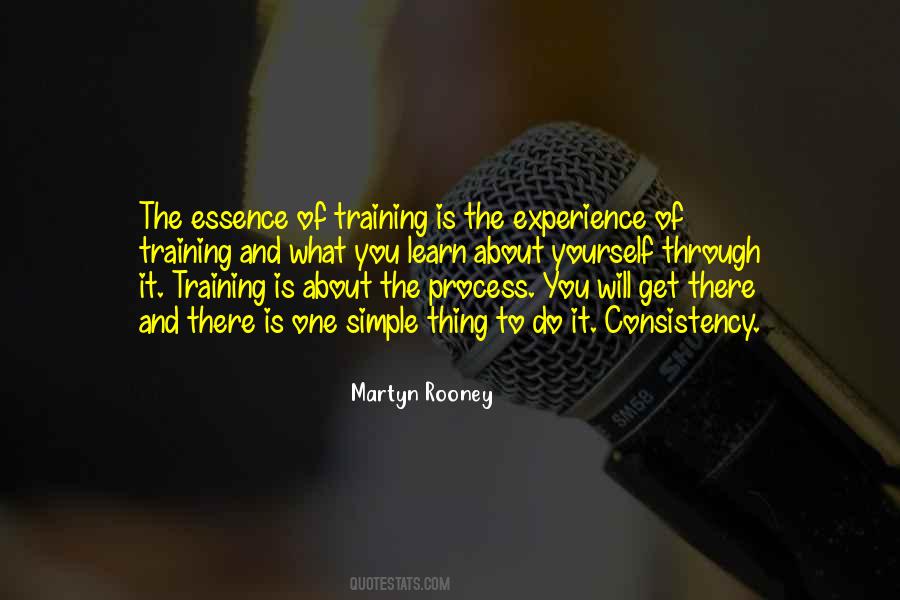 Training Yourself Quotes #1512771