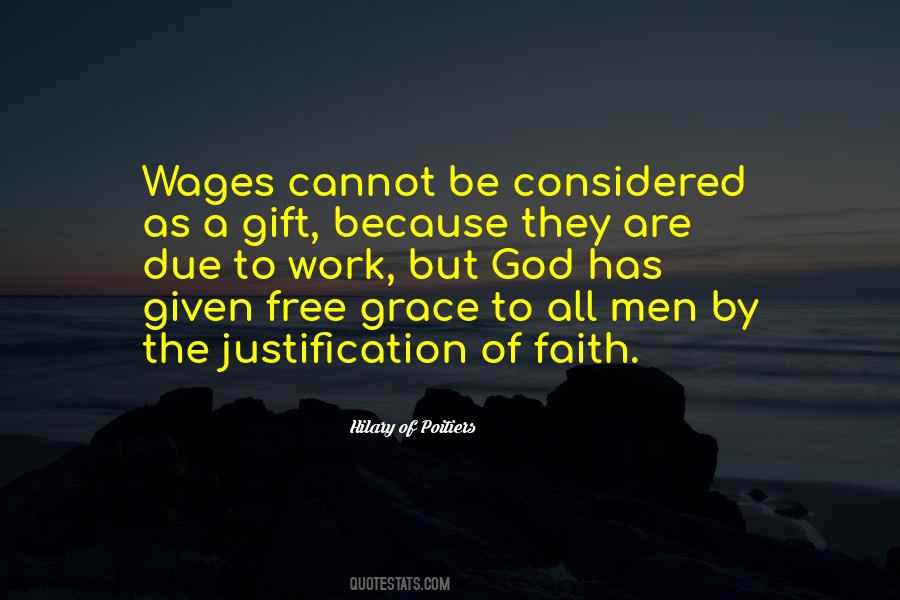 Grace Justification Quotes #531648