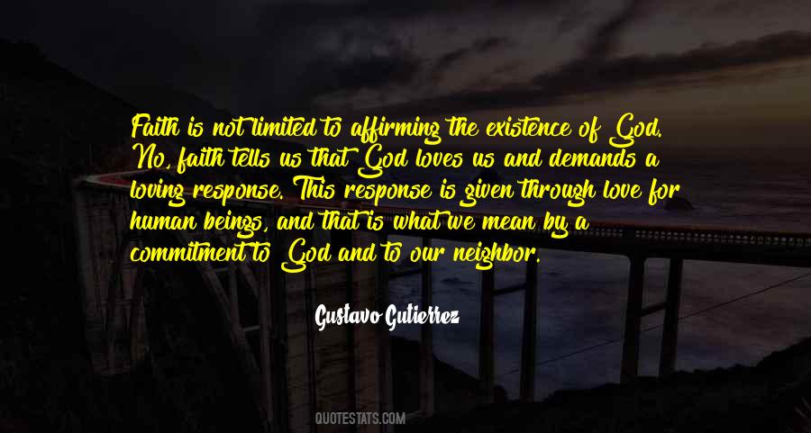 A Loving God Quotes #177018