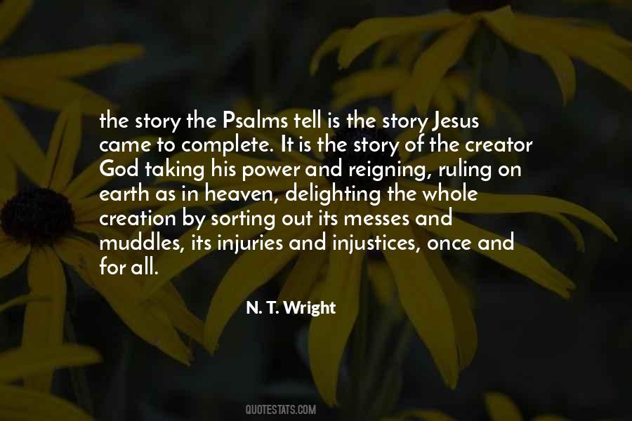 Quotes About The Story Of Creation #1091891