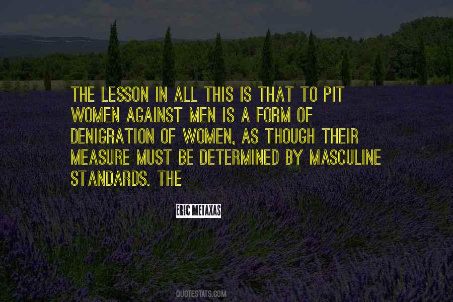 Denigration Of Women Quotes #1583371