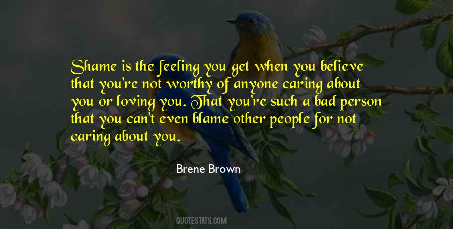 Blame And Shame Quotes #1672161