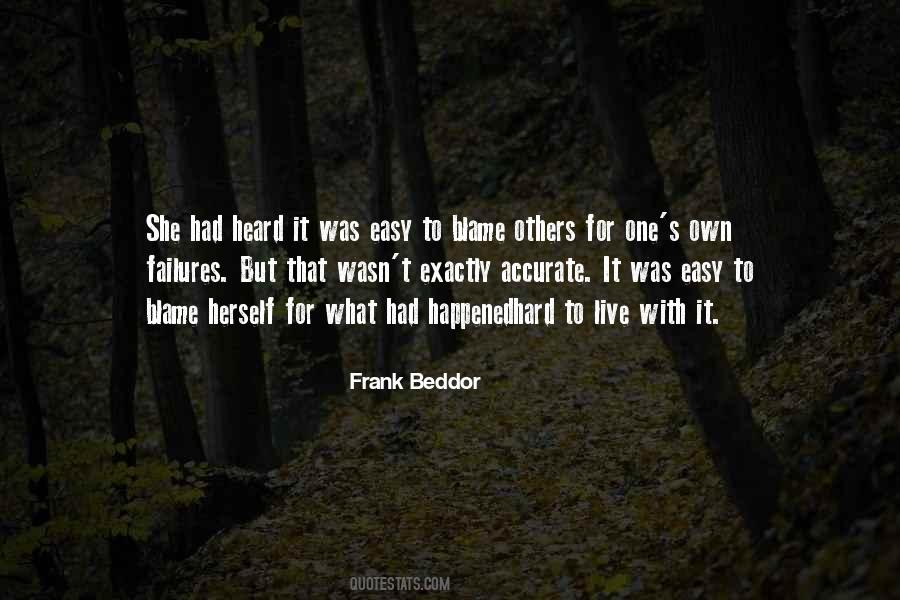 Blame And Shame Quotes #1780576