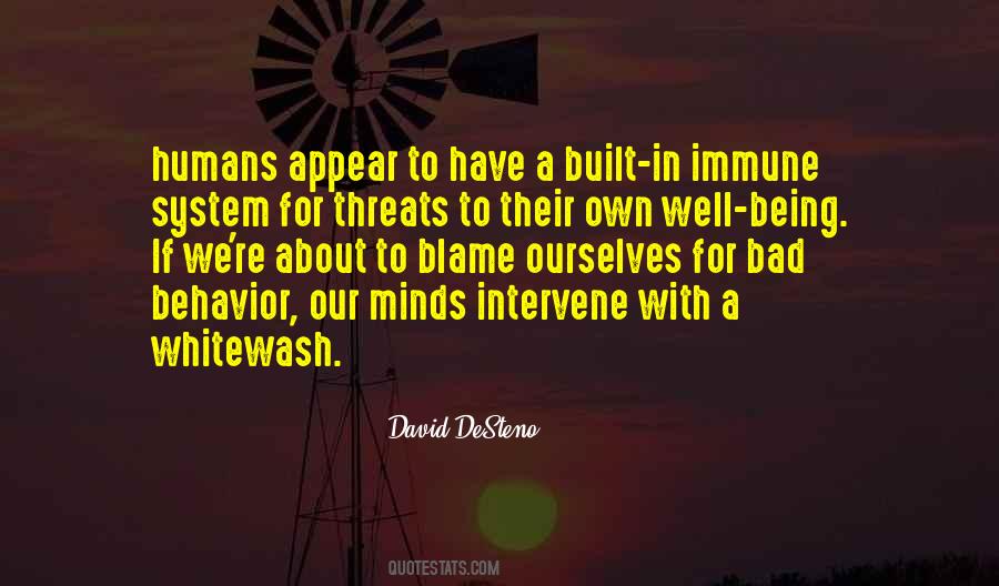 Blame Ourselves Quotes #297190