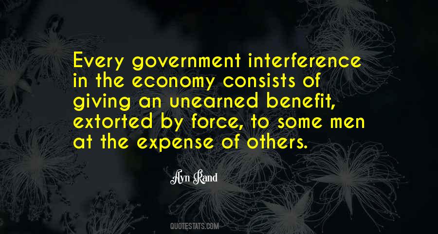 No Government Interference Quotes #220394