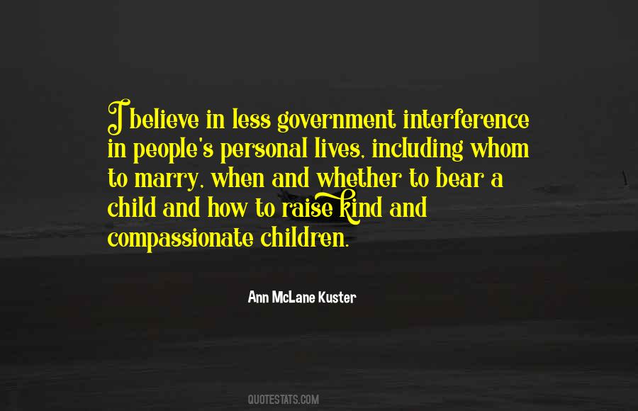 No Government Interference Quotes #918344