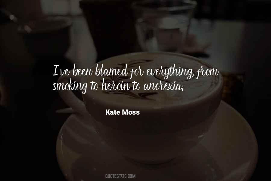 Blamed For Everything Quotes #116029