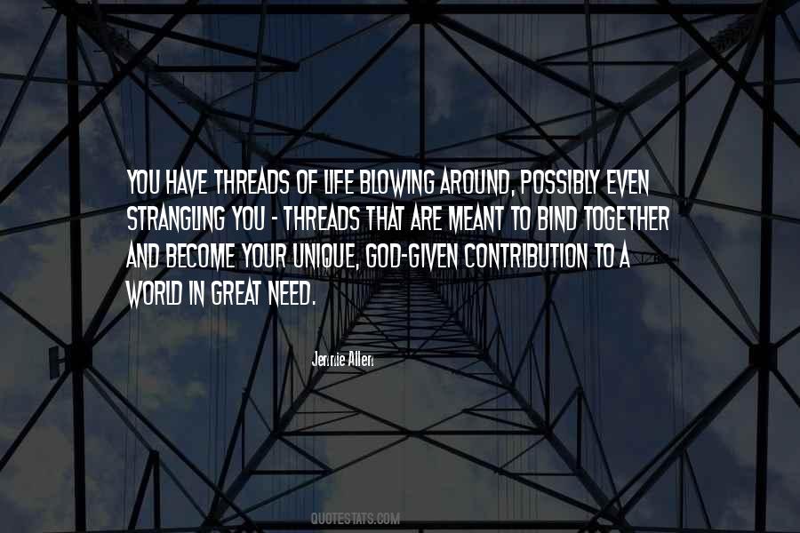 Your Contribution To This World Quotes #250899