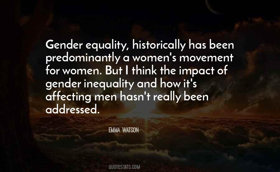 Women Inequality Quotes #1229017