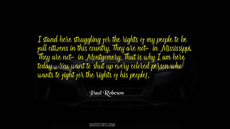 Rights Of People Quotes #167273