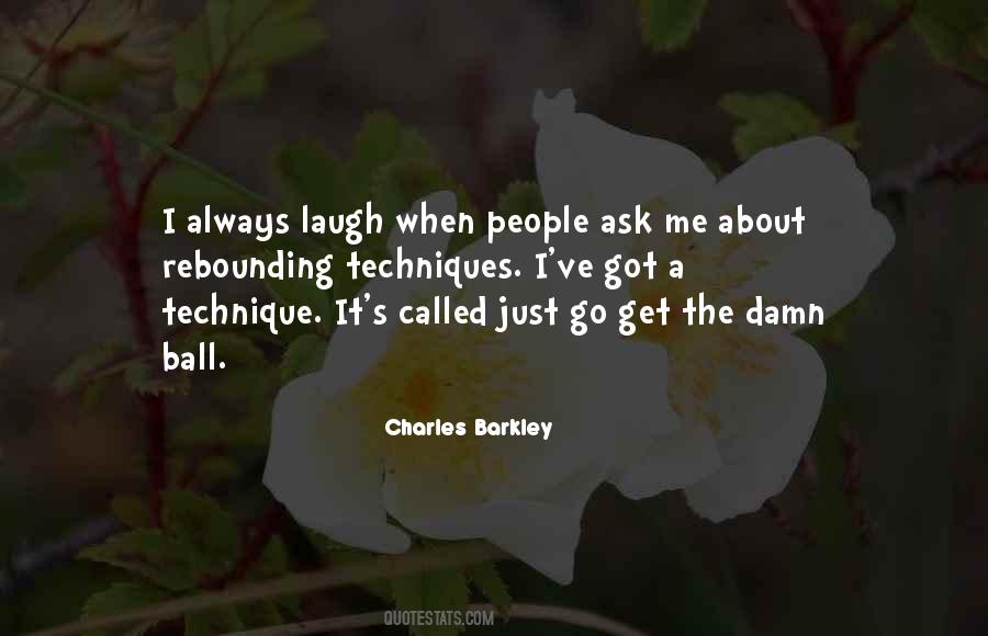 Charles Barkley Rebounding Quotes #1633767