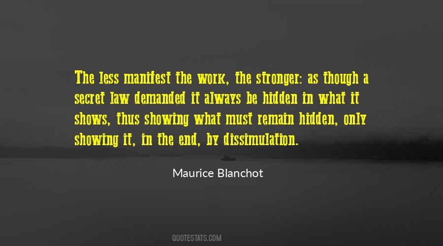 Blanchot Quotes #727910