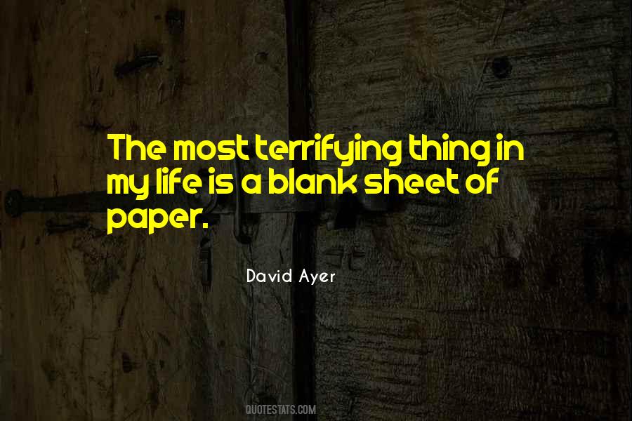 Blank Sheet Quotes #588772