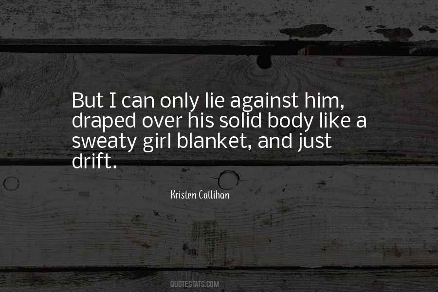 Blanket Quotes #965214