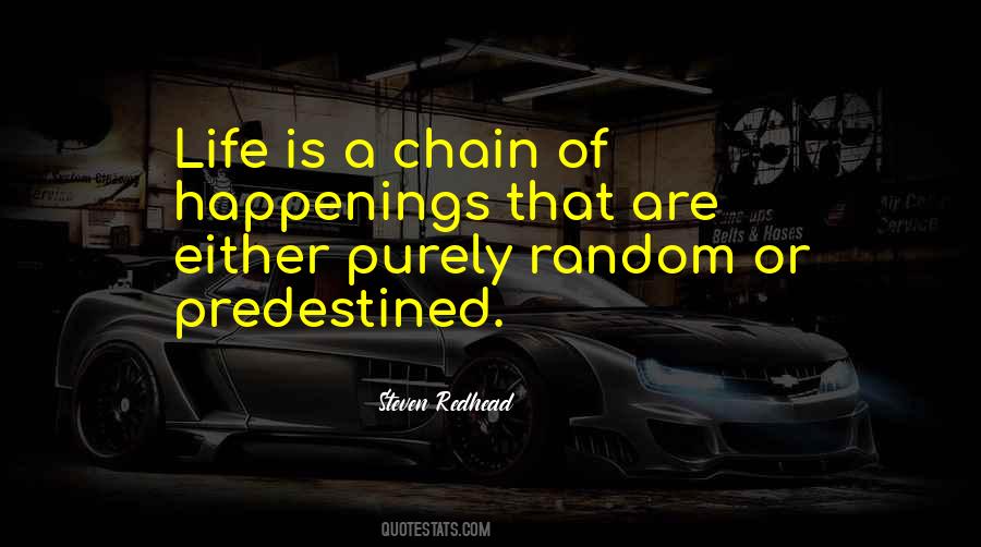 Life Is Predestined Quotes #1676905
