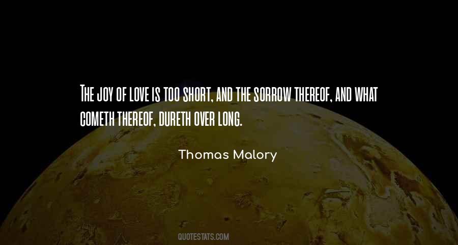Sorrow And Love Quotes #494980