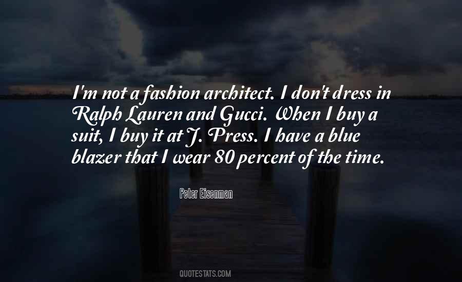 Blazer Fashion Quotes #1485449