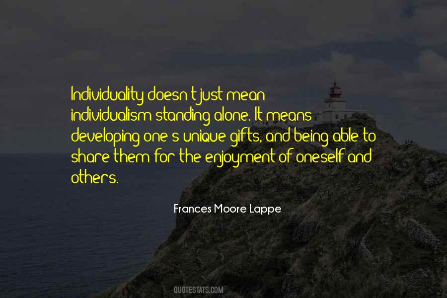 Standing Up For Oneself Quotes #1544488