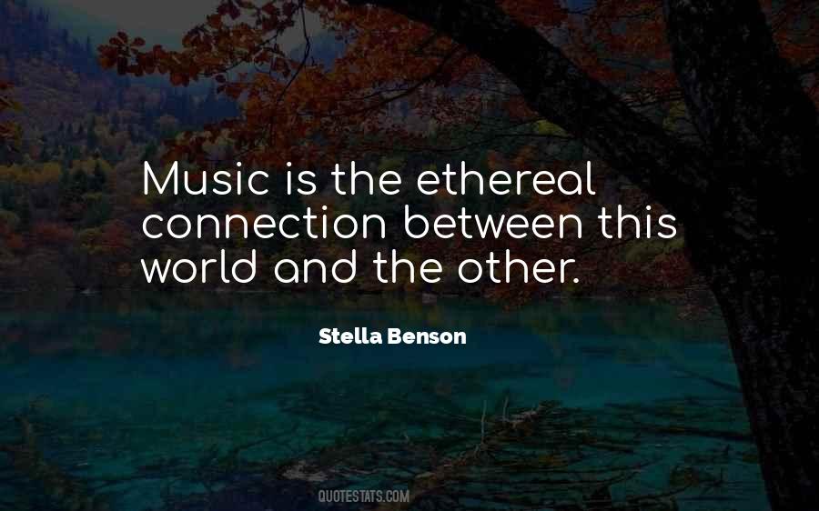 Ethereal Music Quotes #1624863