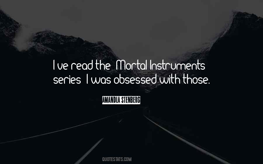 The Mortal Instruments Series Quotes #168221