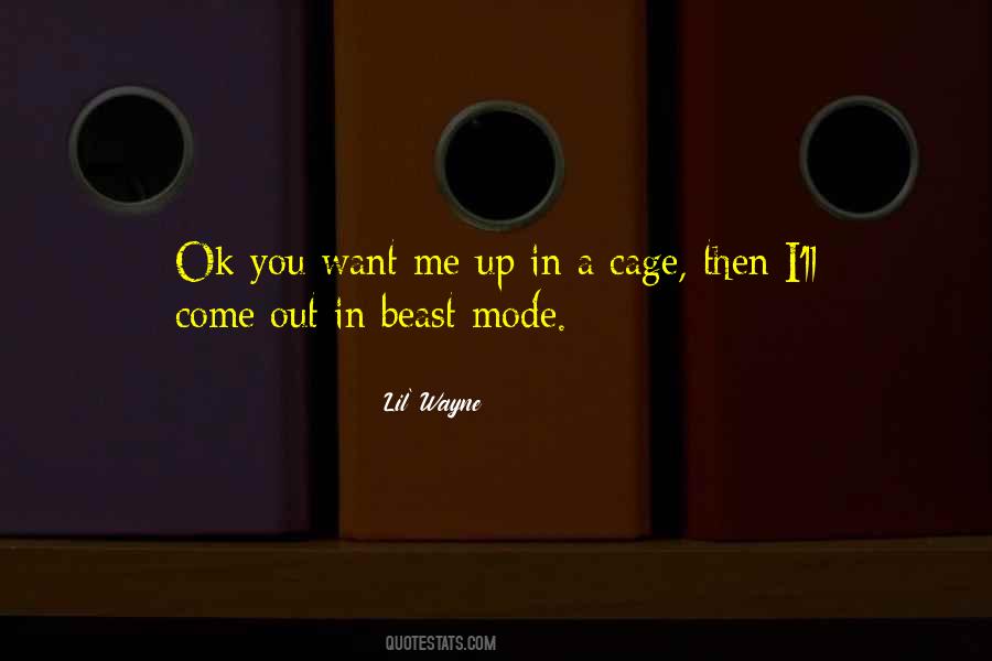 No Beast Mode Quotes #1381864