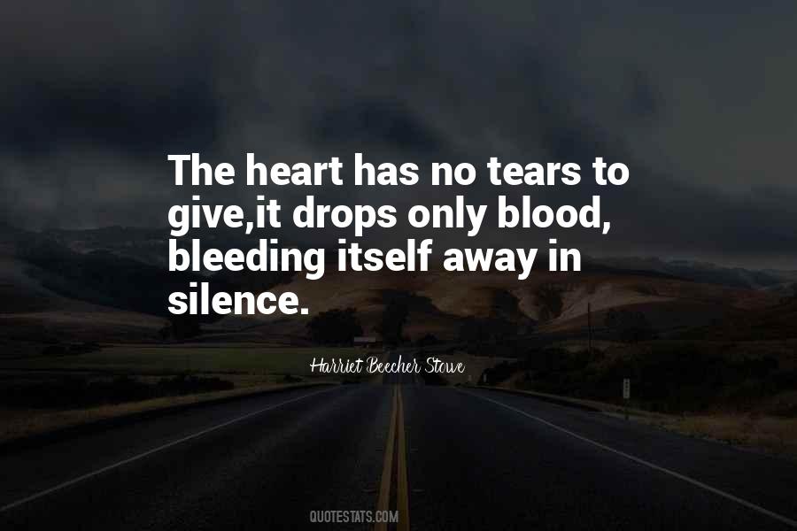 Bleeding Blood Quotes #1822555