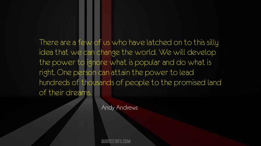 People Who Change The World Quotes #140947