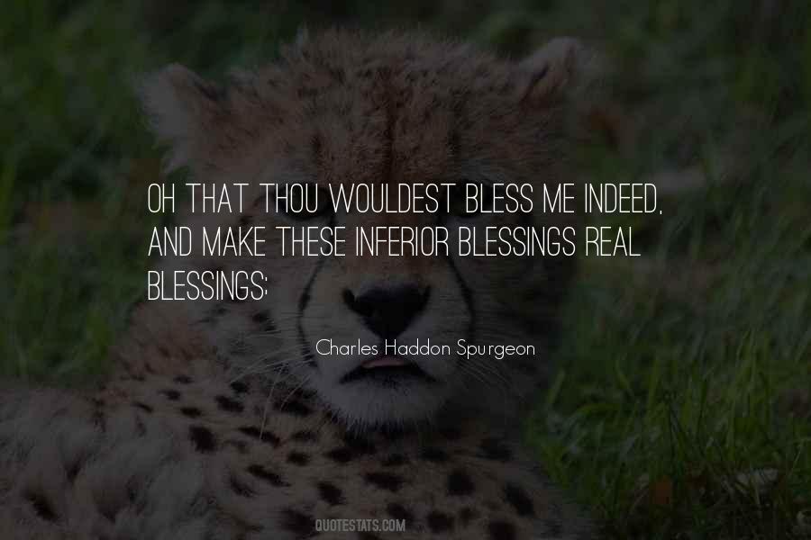 Bless Me Quotes #526017