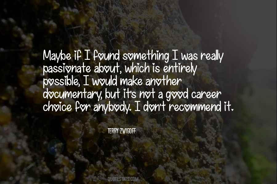 Possible Maybe Quotes #1517291