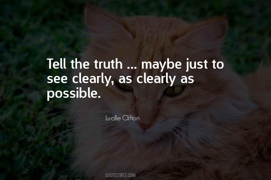Possible Maybe Quotes #728747