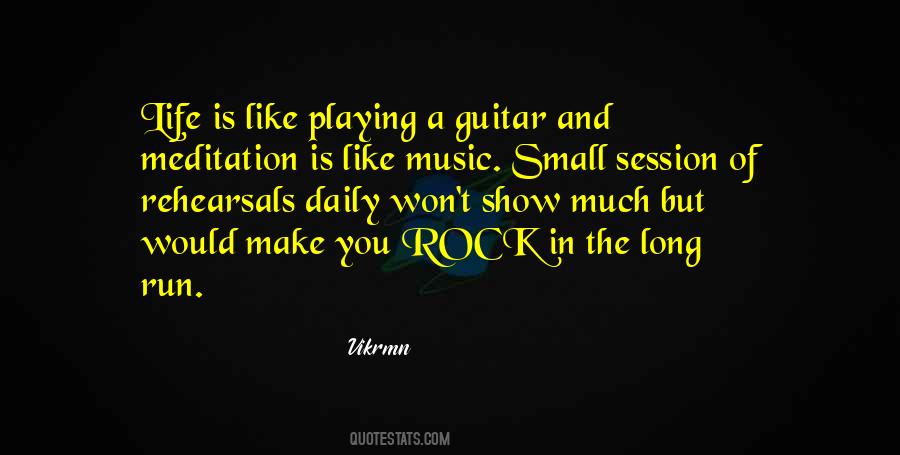 Guru With Guitar Quotes #820930