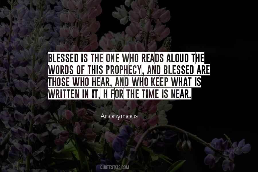 Blessed Are Those Who Quotes #568015