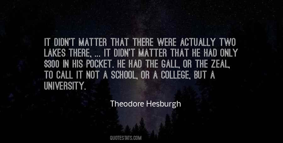 Hesburgh Quotes #699809