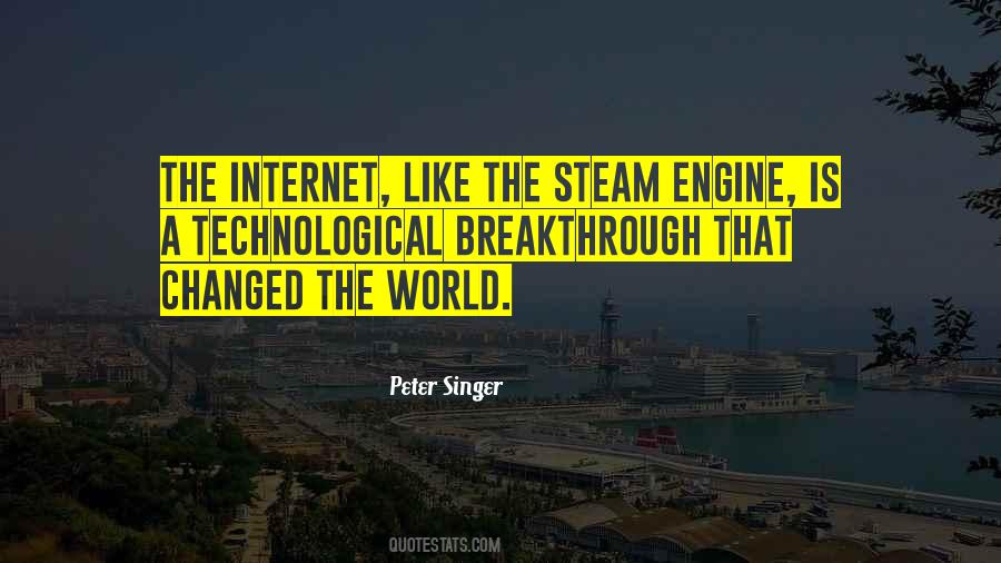 Quotes About The Steam Engine #591738