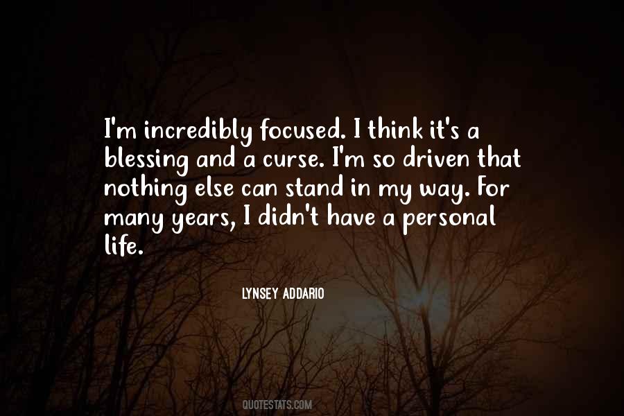 Blessing And Curse Quotes #1853672
