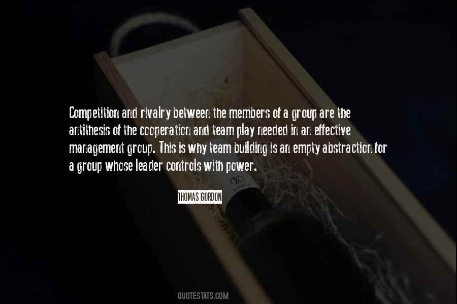 Team Management Quotes #65737