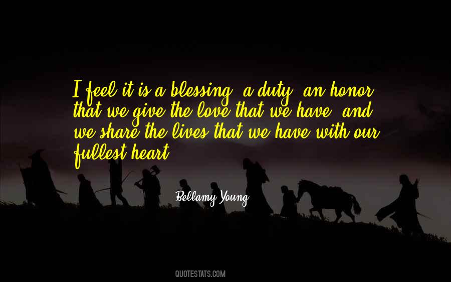 Blessing And Love Quotes #948138