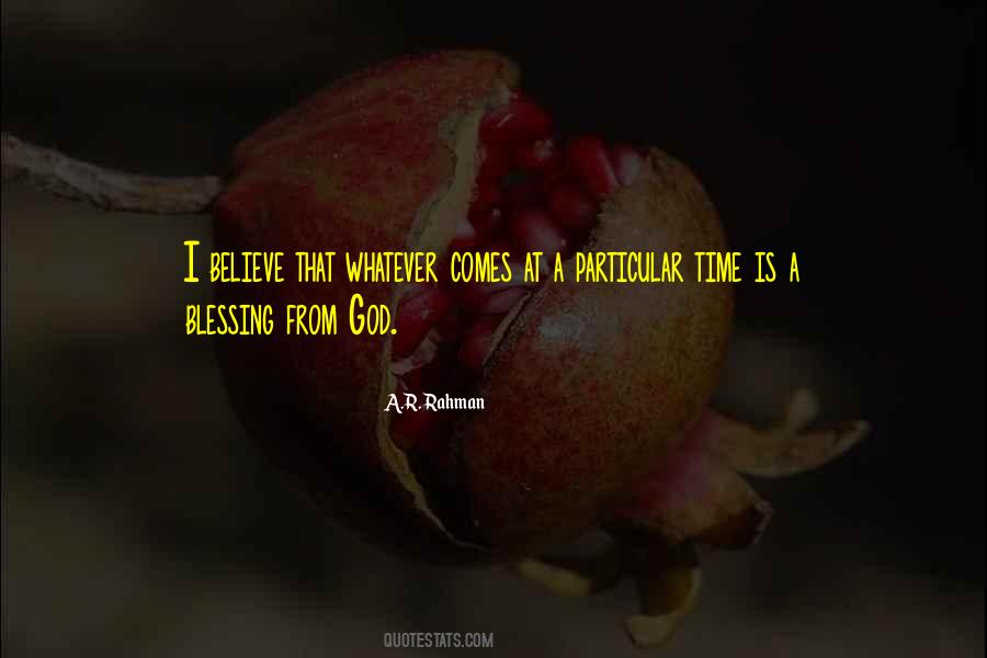 Blessing From God Quotes #1729850