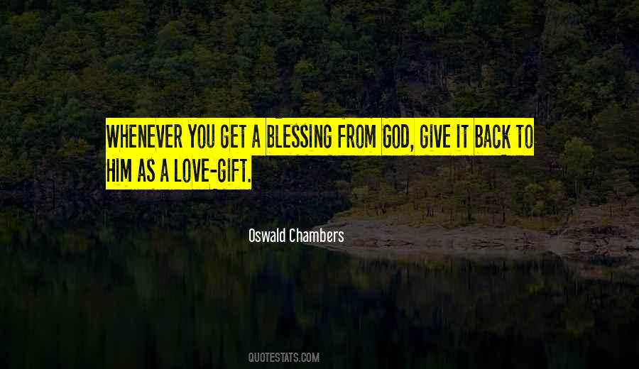 Blessing From God Quotes #778132