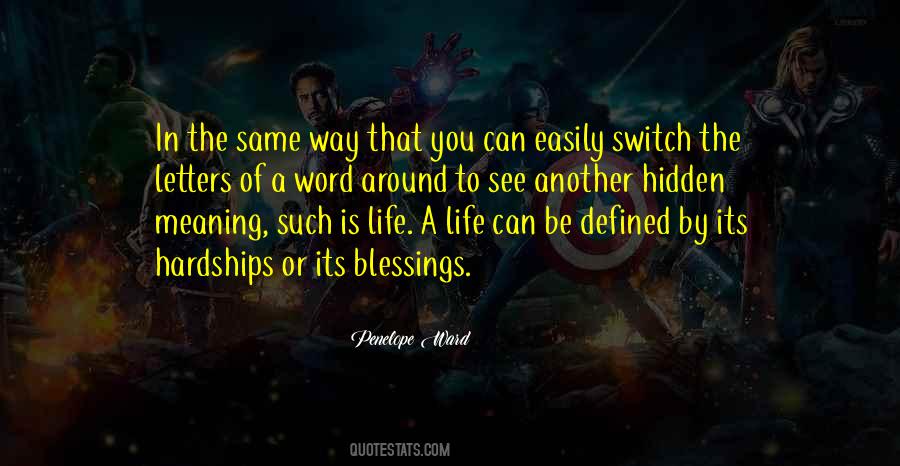 Blessings All Around Quotes #942459