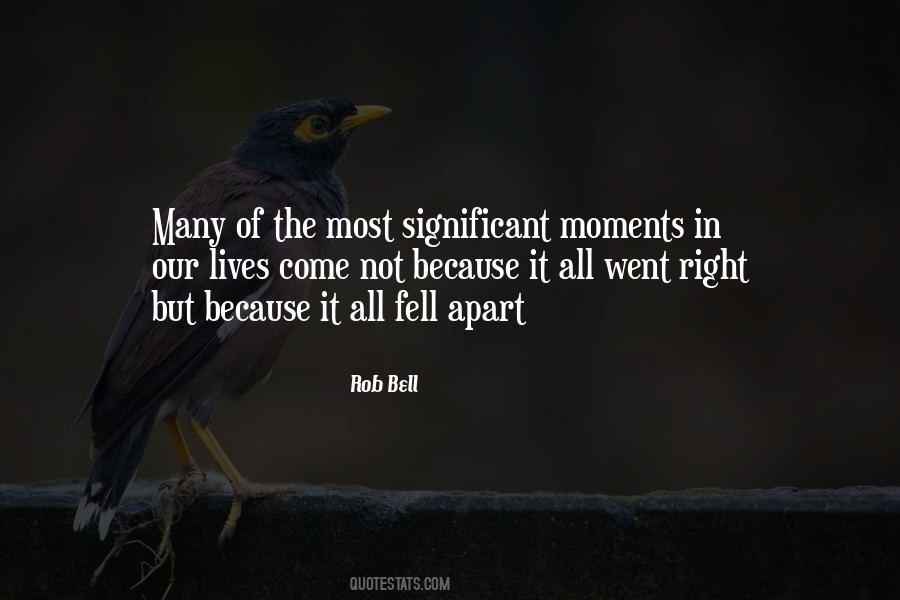 Fell Apart Quotes #1087582