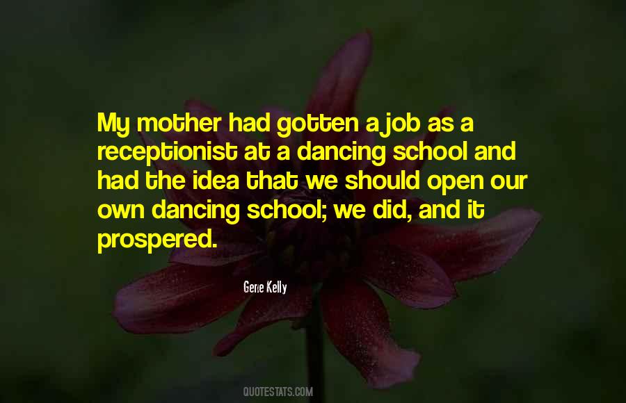 Dancing School Quotes #634114