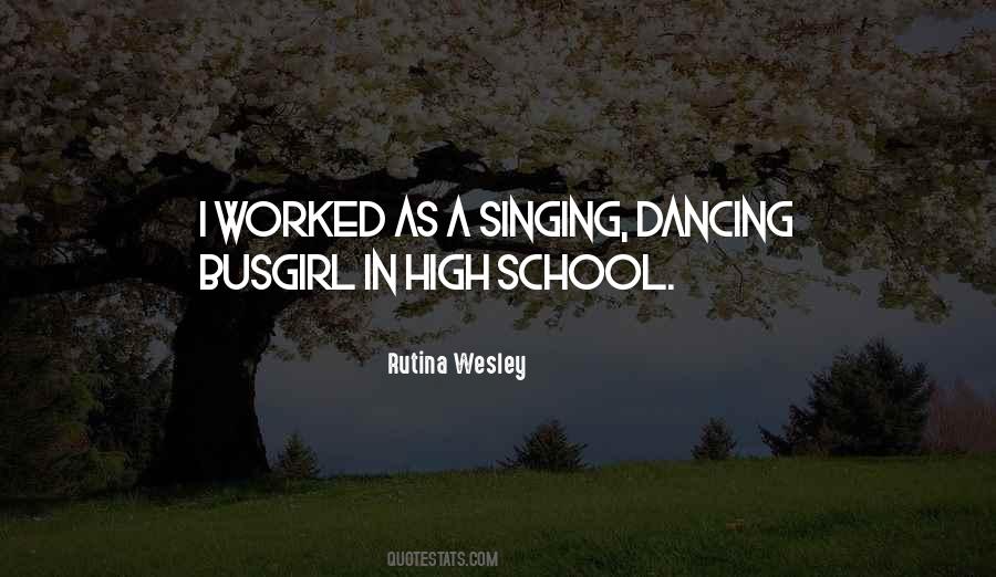 Dancing School Quotes #76849