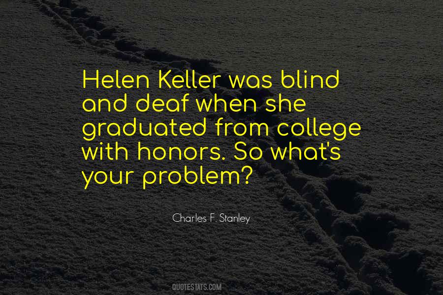 Blind And Deaf Quotes #1565654