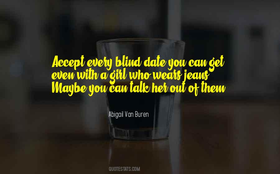 Blind Date Quotes #1058992