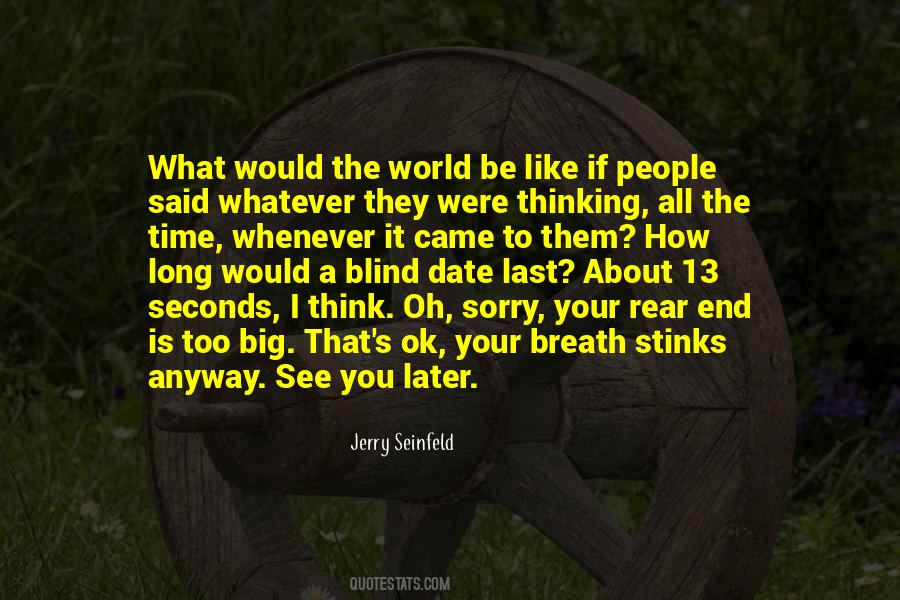 Blind Date Quotes #1203758